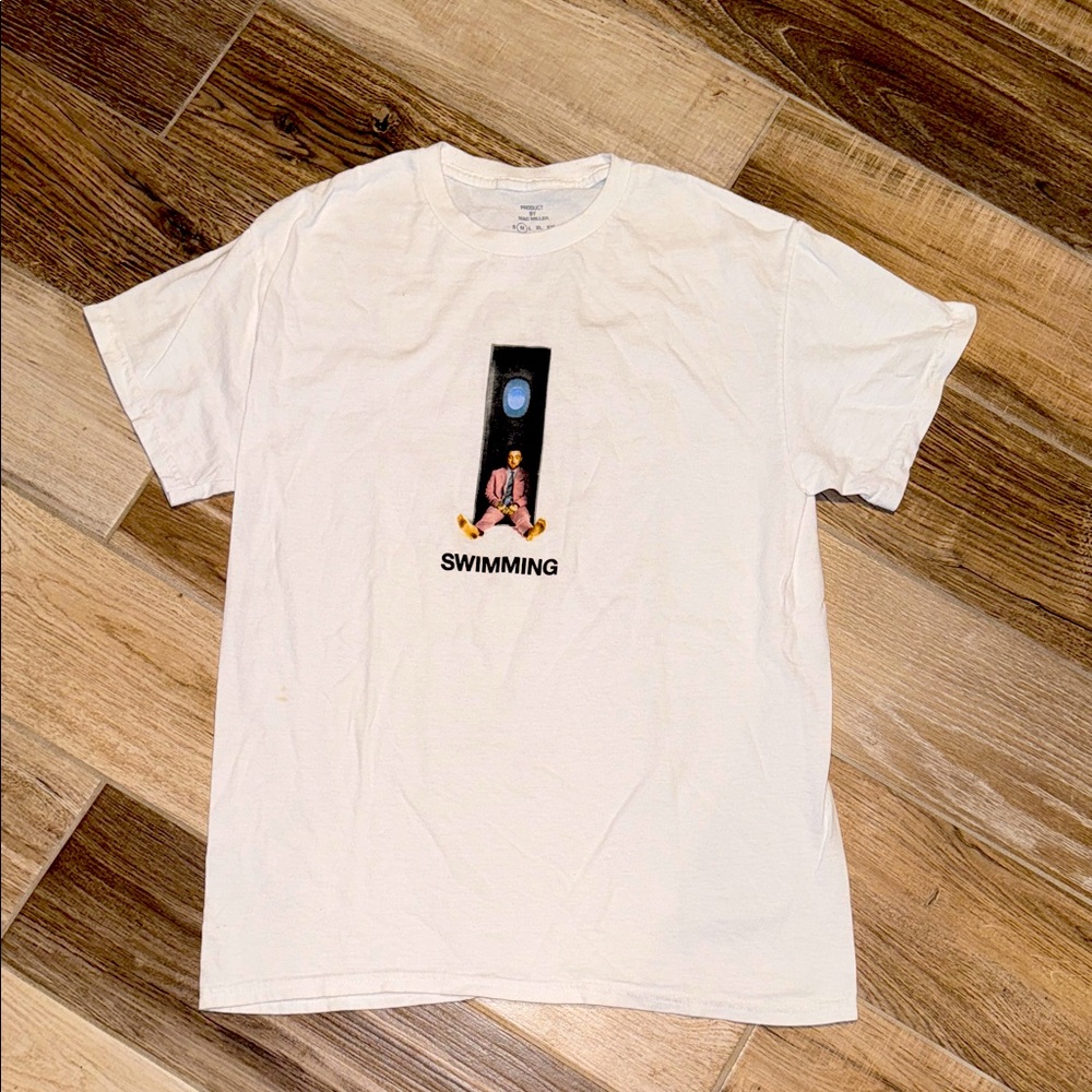 White MAC MiILLER Graphic T-Shirt M